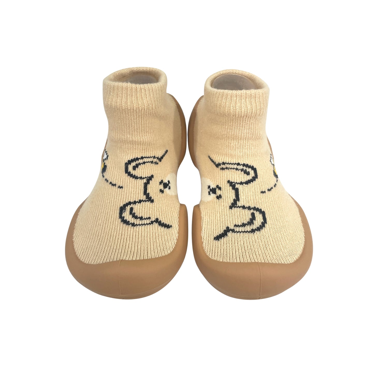 Ggomoosin - Baby Sock Shoes (Twin Bears)