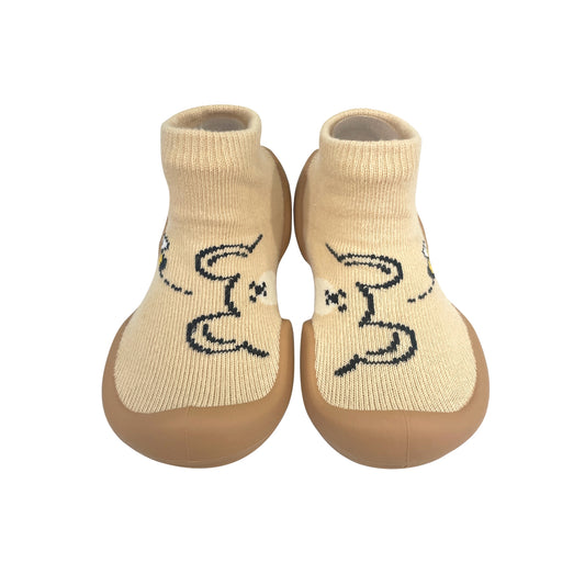 Ggomoosin - Baby Sock Shoes (Twin Bears)