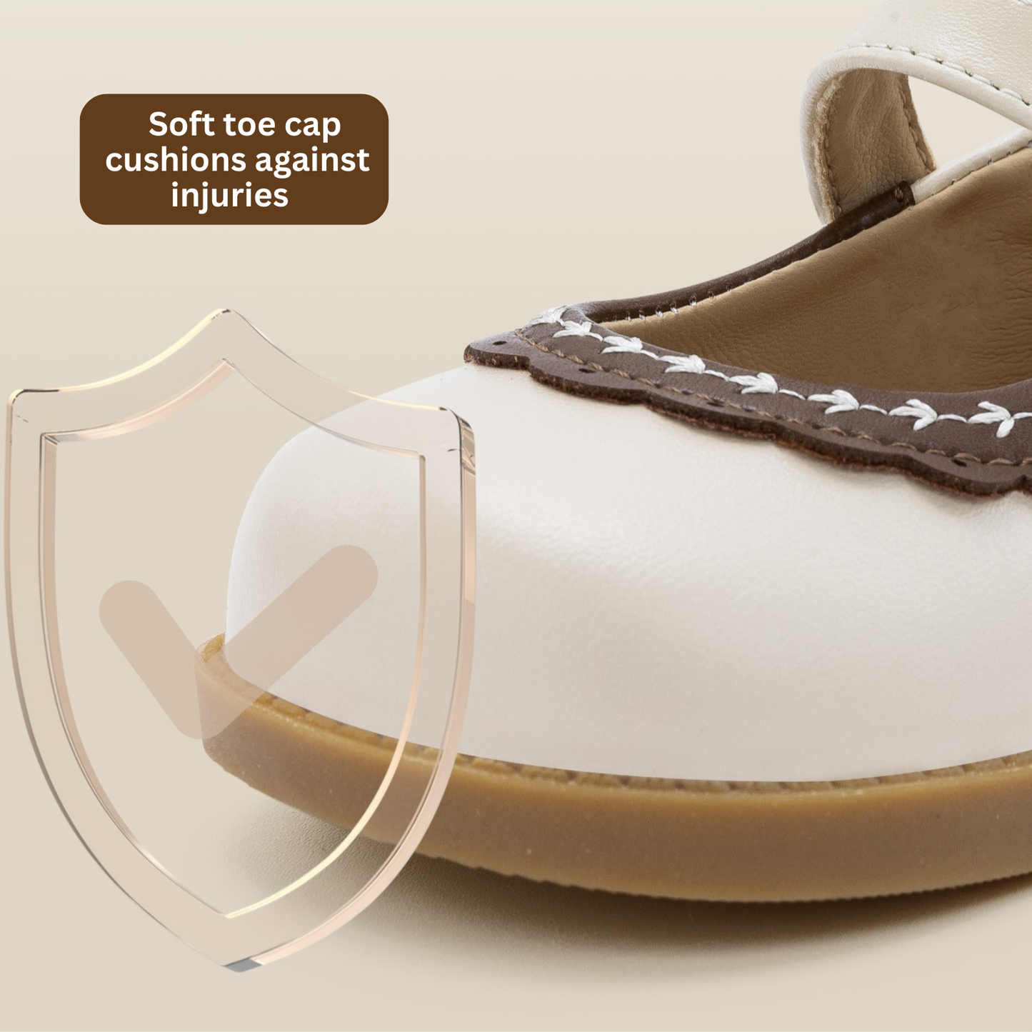 Ebmini - E31022 Scallop-Lace Mary Janes