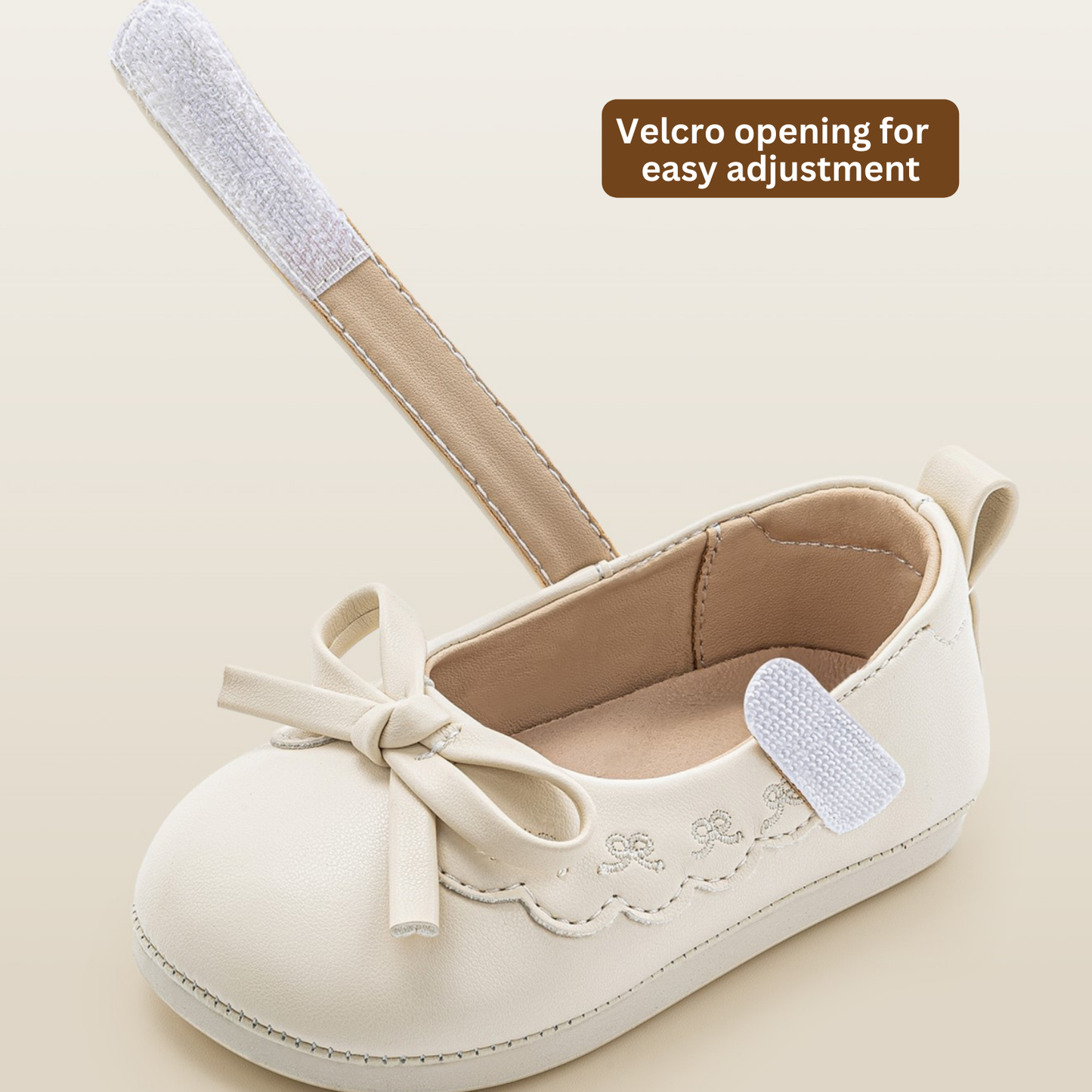 Ebmini - E31040 Bow & Lace Mary Janes