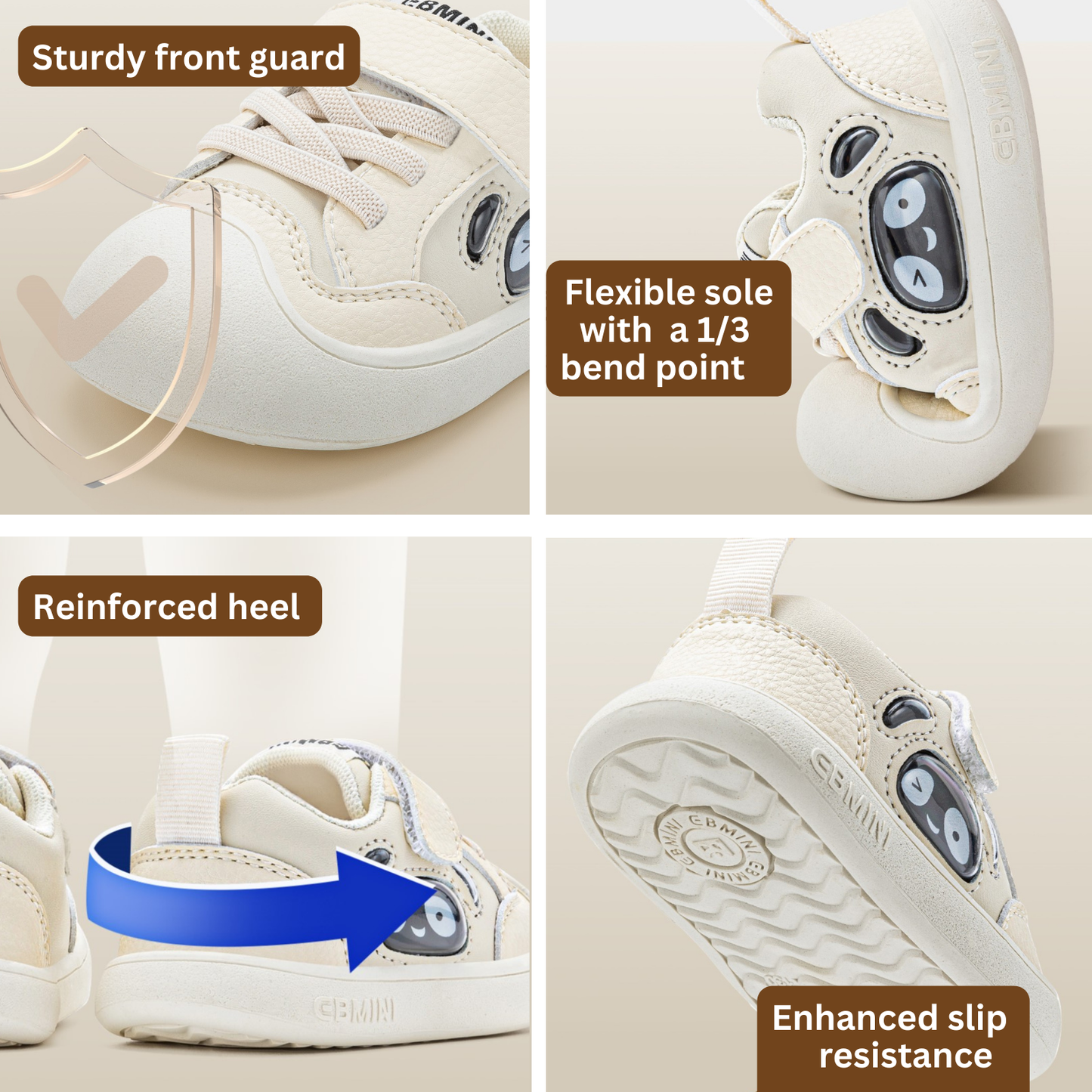 Ebmini - E33048 Panda Play Sneakers