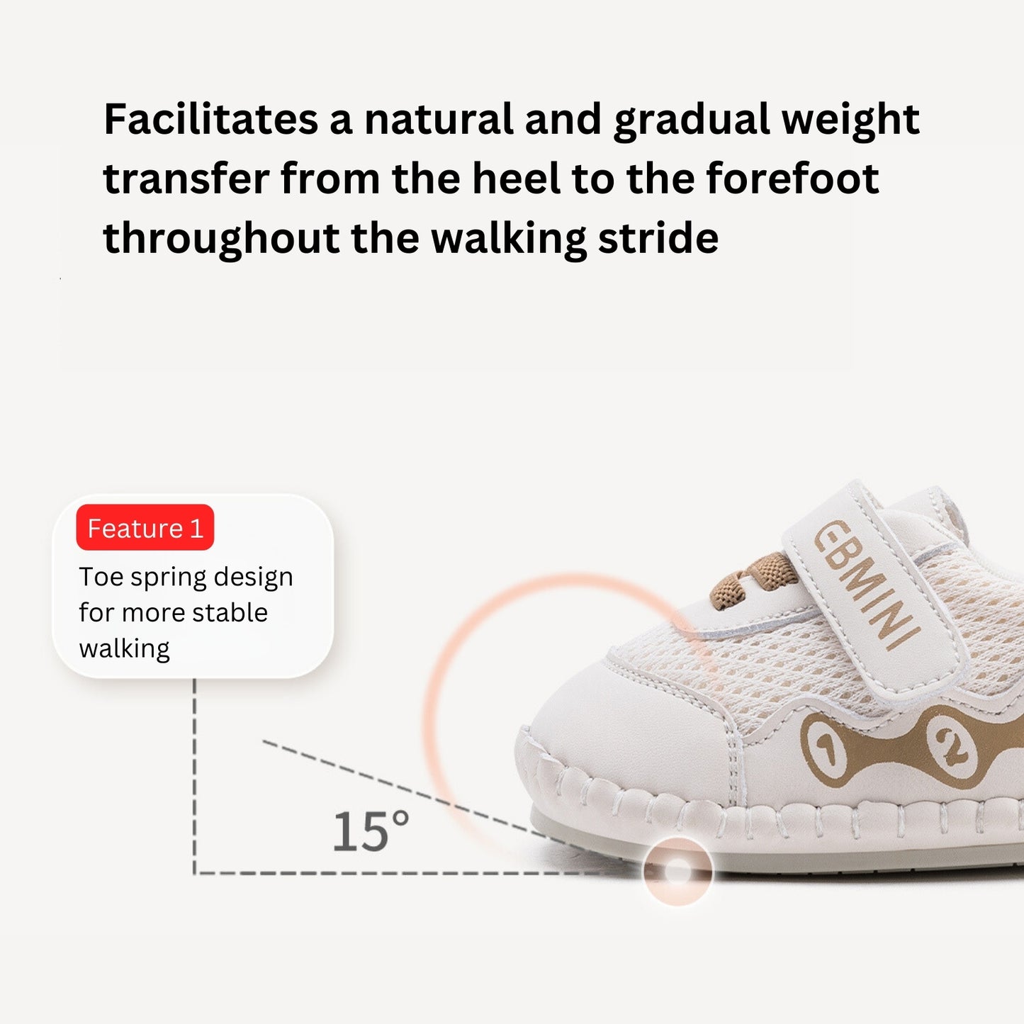 Ebmini - E8039 Counting Clouds Baby Sneakers