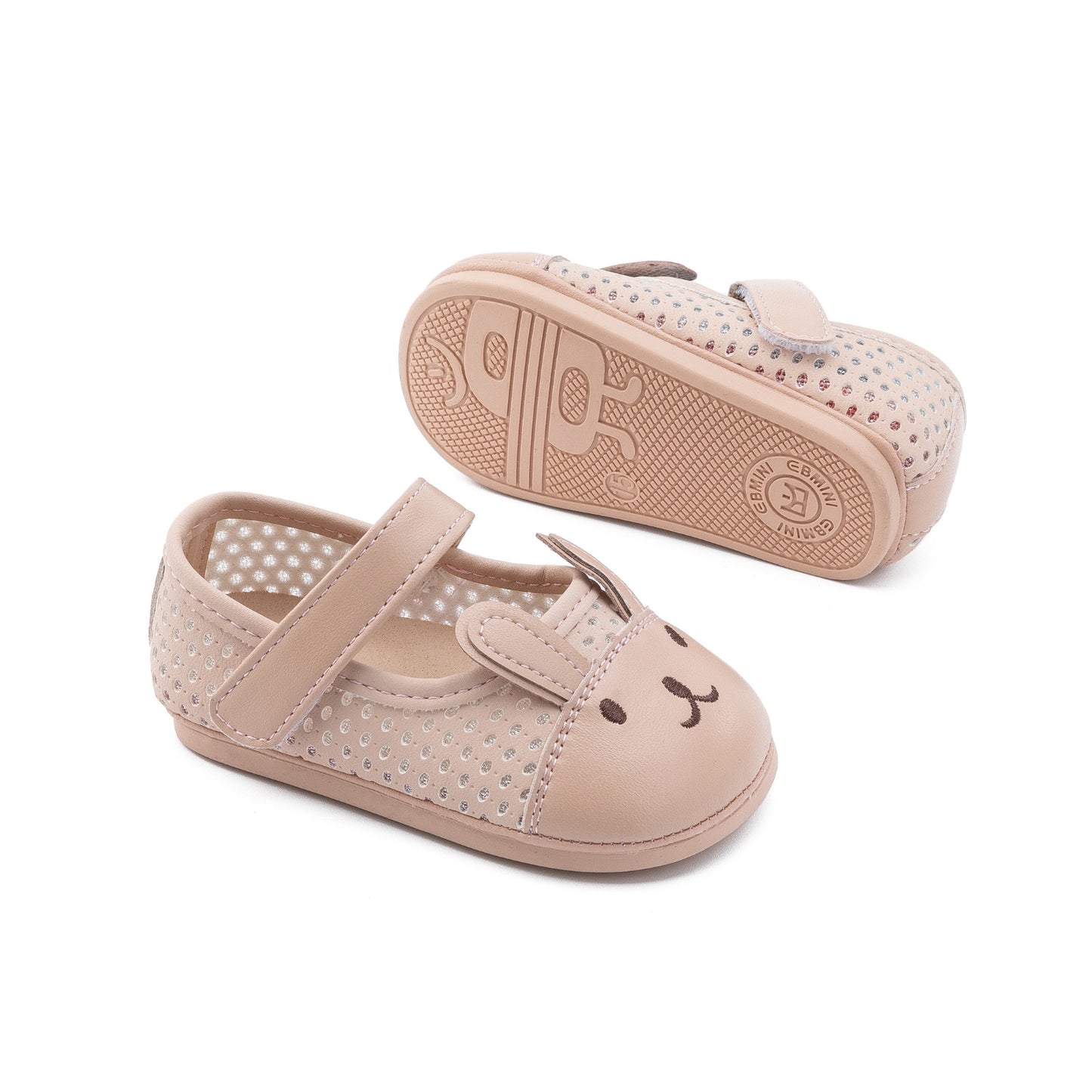E25A119 Hoppy Bunny Flats (Pink)