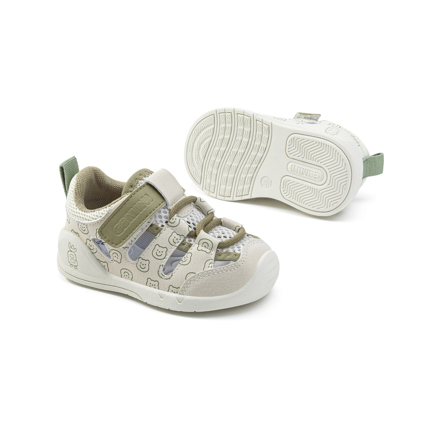 E25B016 Trail Bear Active Sandals (Green)