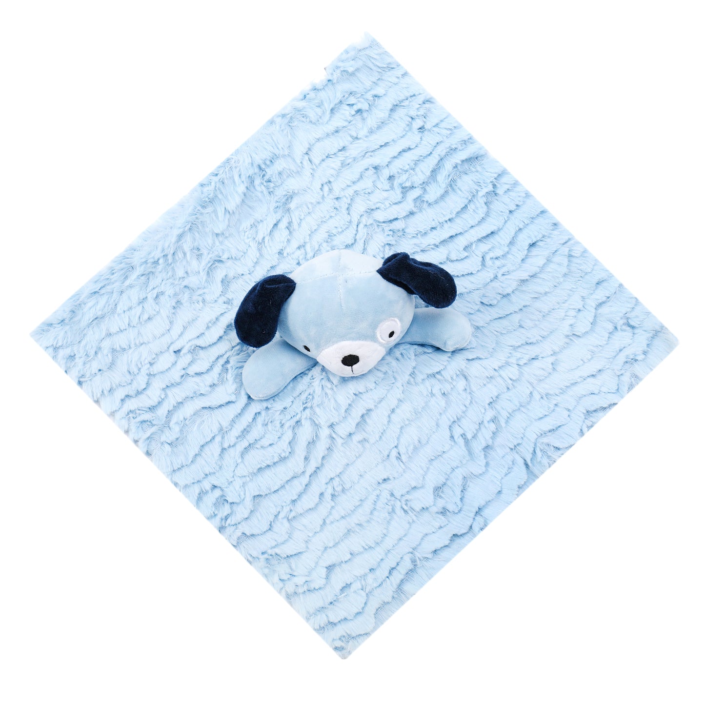 Infancie Security Toy Blanket (Blue Doggie)