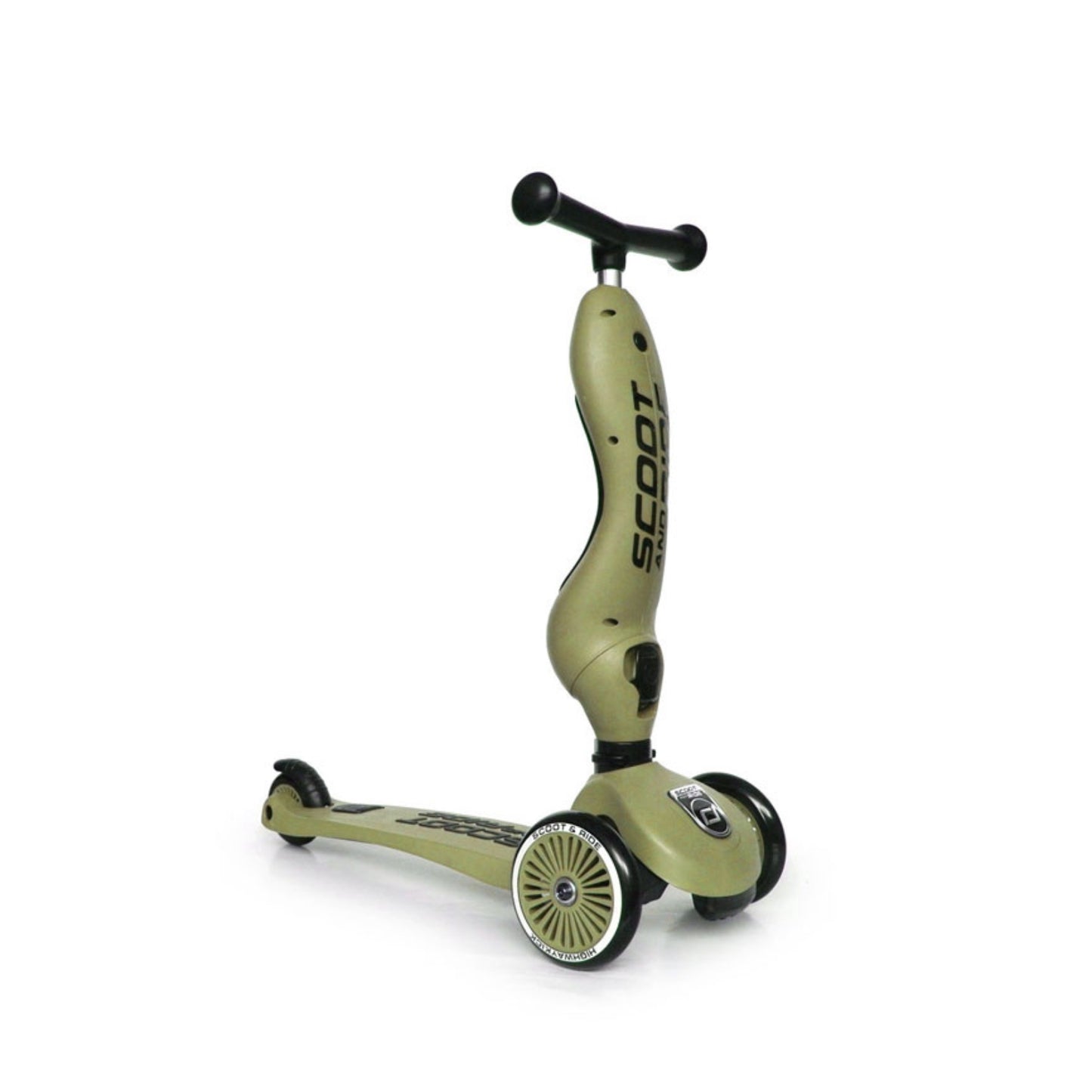 Scoot & Ride - Highwaykick1 Scooter For Toddler 1-5Y (Olive)