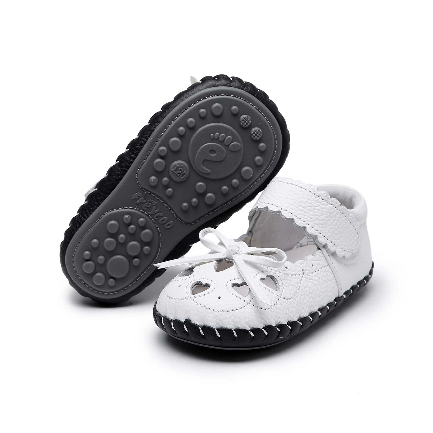 Freycoo - White Evelyn Infant Shoes