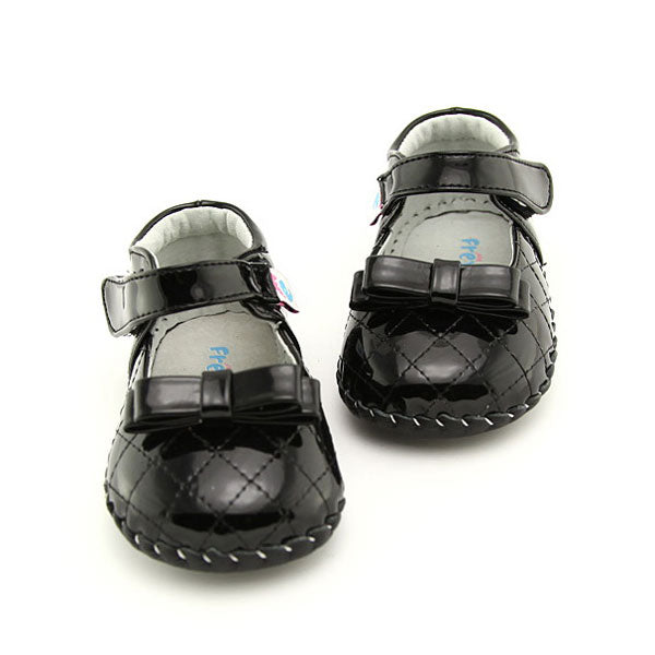 Freycoo - Black Margaret Infant Shoes