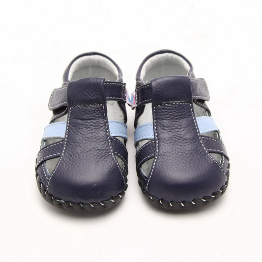 Freycoo - Navy Mark Infant Shoes