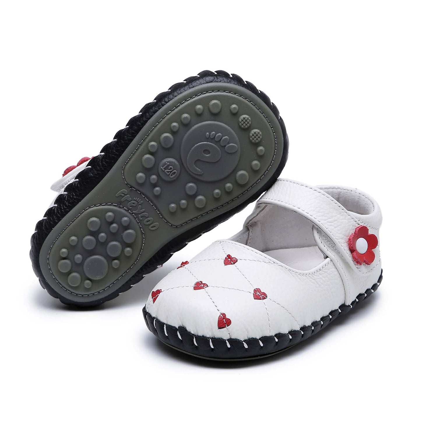 Freycoo - White Megan Infant Shoes
