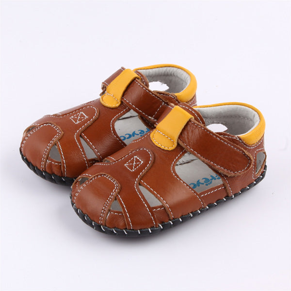 Freycoo - Brown Luke Infant Shoes