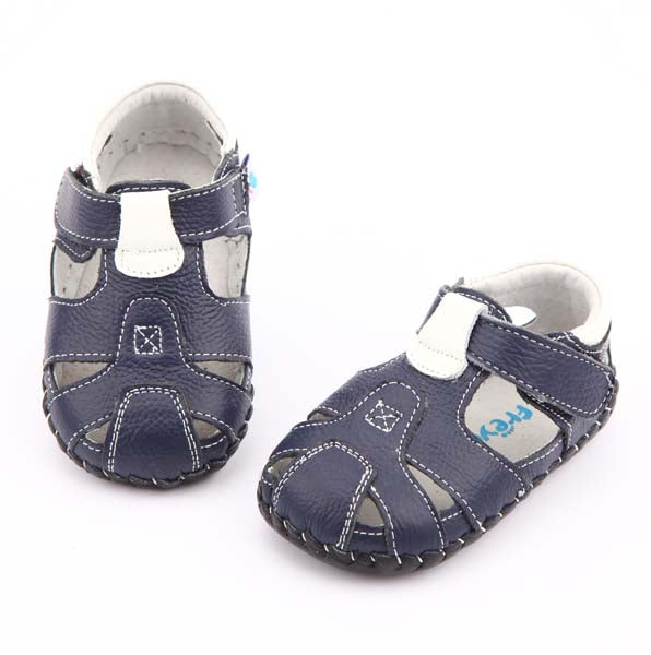 Freycoo - Navy Luke Infant Shoes