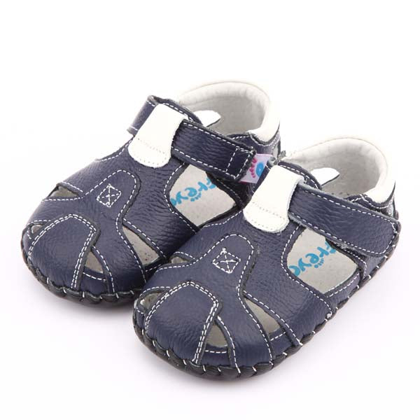 Freycoo - Navy Luke Infant Shoes