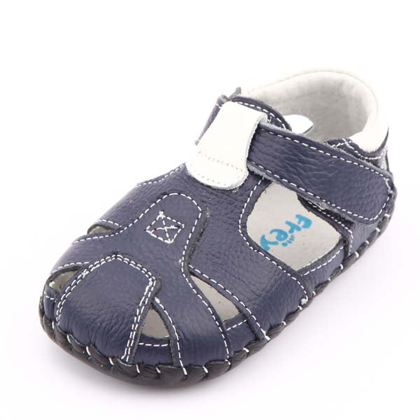 Freycoo - Navy Luke Infant Shoes