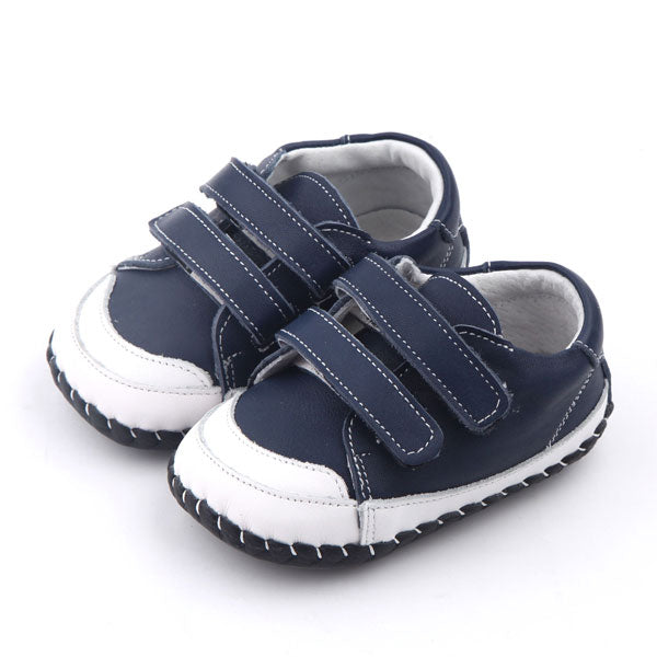 Freycoo - Navy Devin Infant Shoes