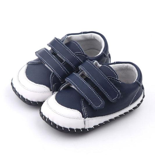 Freycoo - Navy Devin Infant Shoes