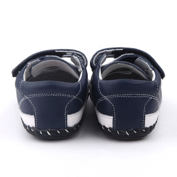 Freycoo - Navy Devin Infant Shoes