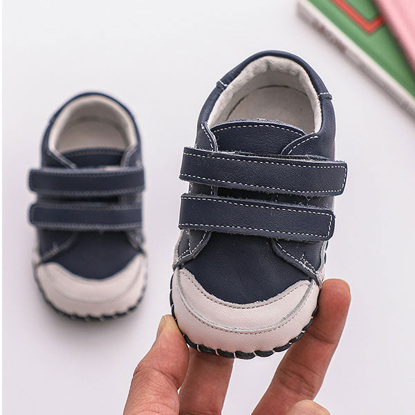 Freycoo - Navy Devin Infant Shoes