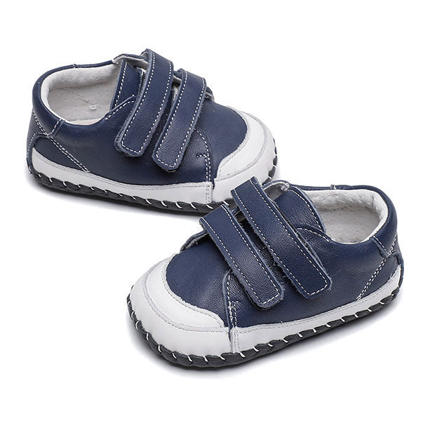 Freycoo - Navy Devin Infant Shoes