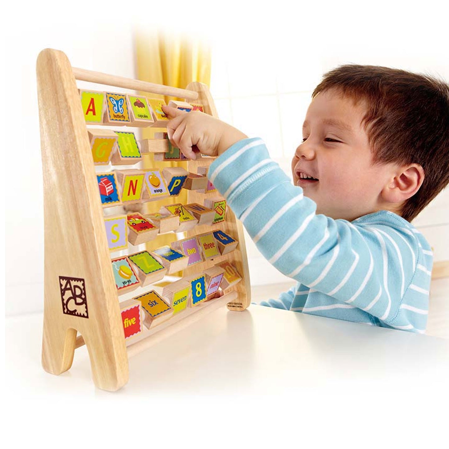 Hape - Wooden Alphabet & Numbers Abacus