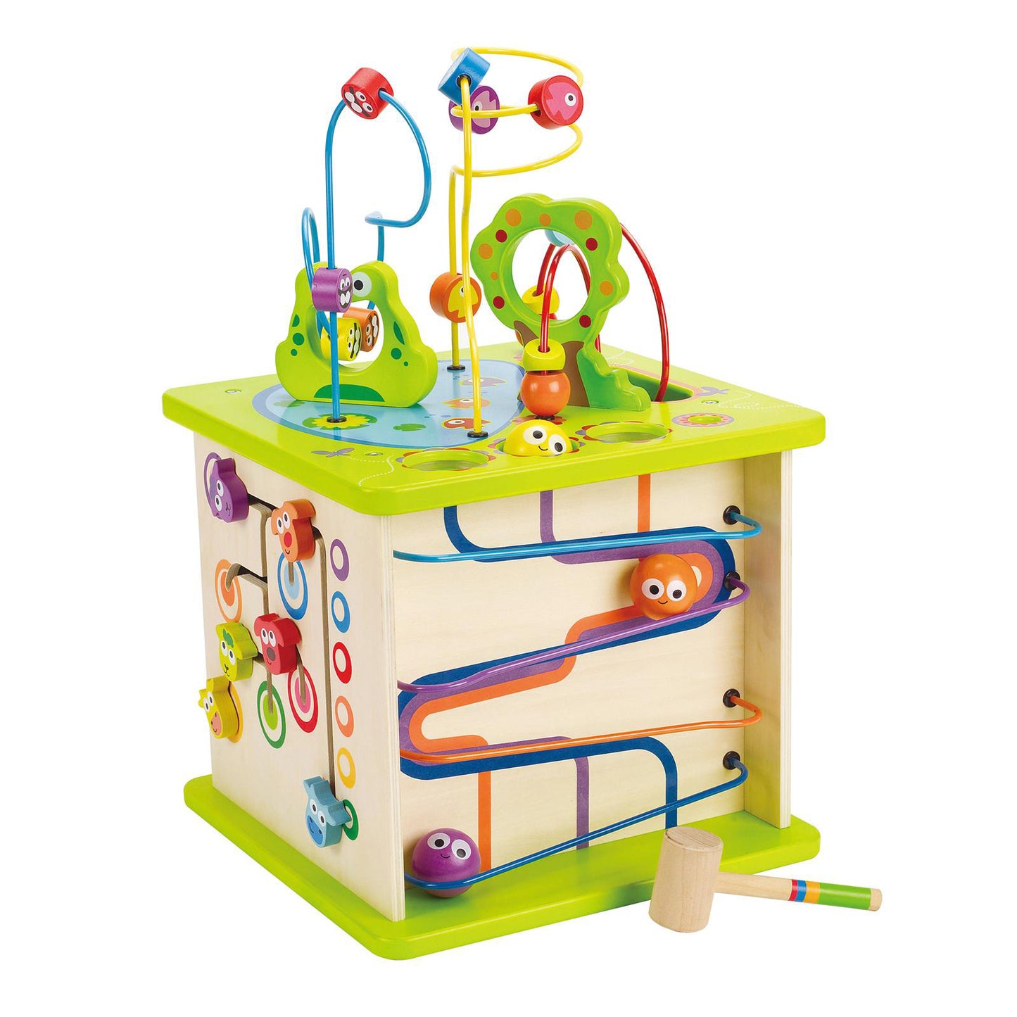 Hape - Country Critters Play Cube