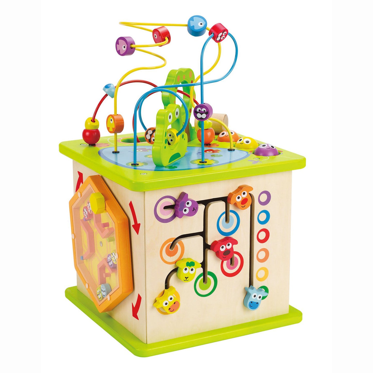 Hape - Country Critters Play Cube