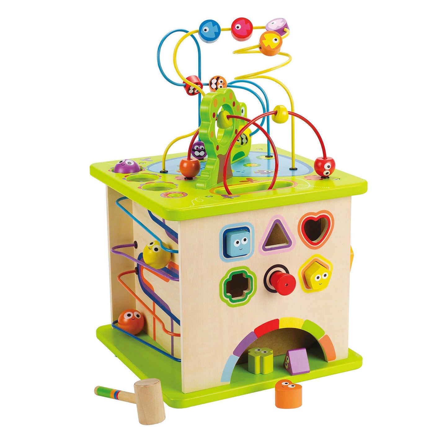 Hape - Country Critters Play Cube