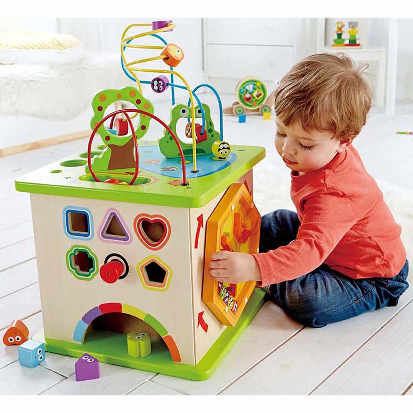 Hape - Country Critters Play Cube