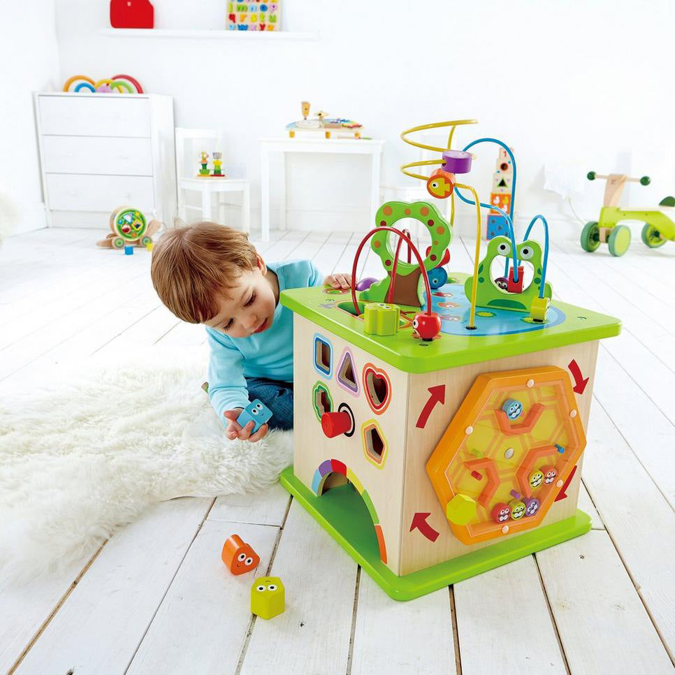 Hape - Country Critters Play Cube