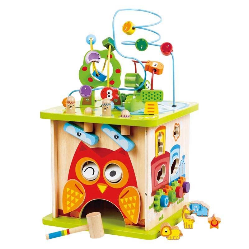 Hape - Wild Safari Adventure Activity Cube