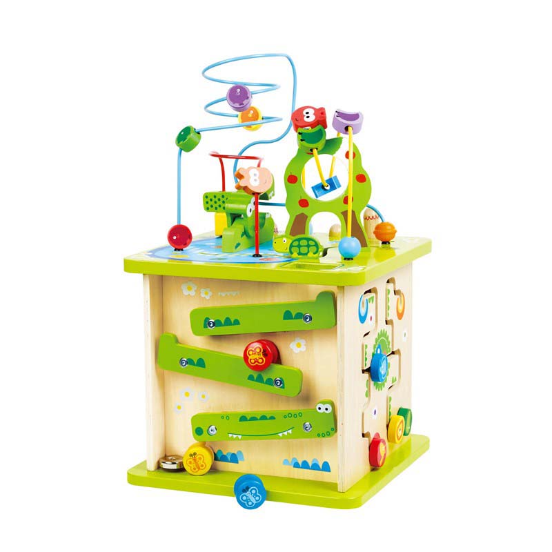 Hape - Wild Safari Adventure Activity Cube
