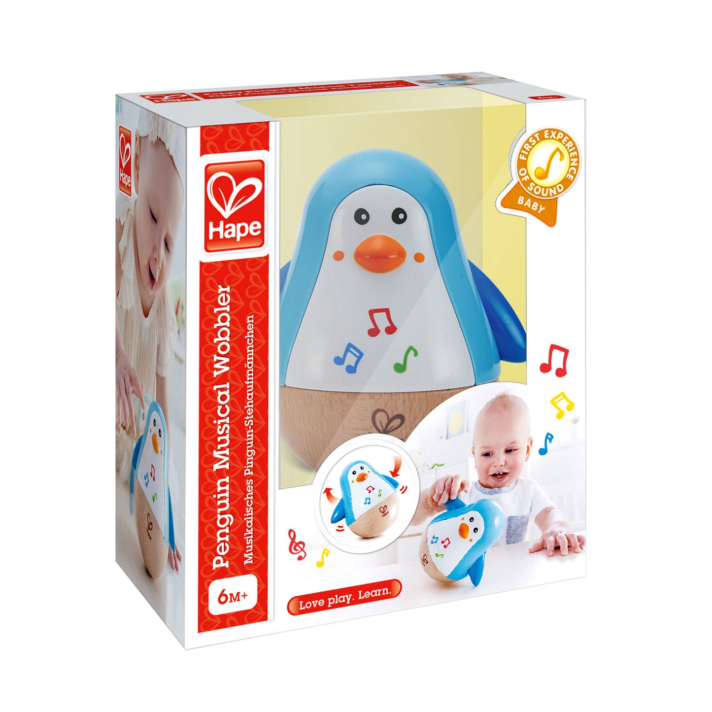 Hape - Penguin Musical Wobbler