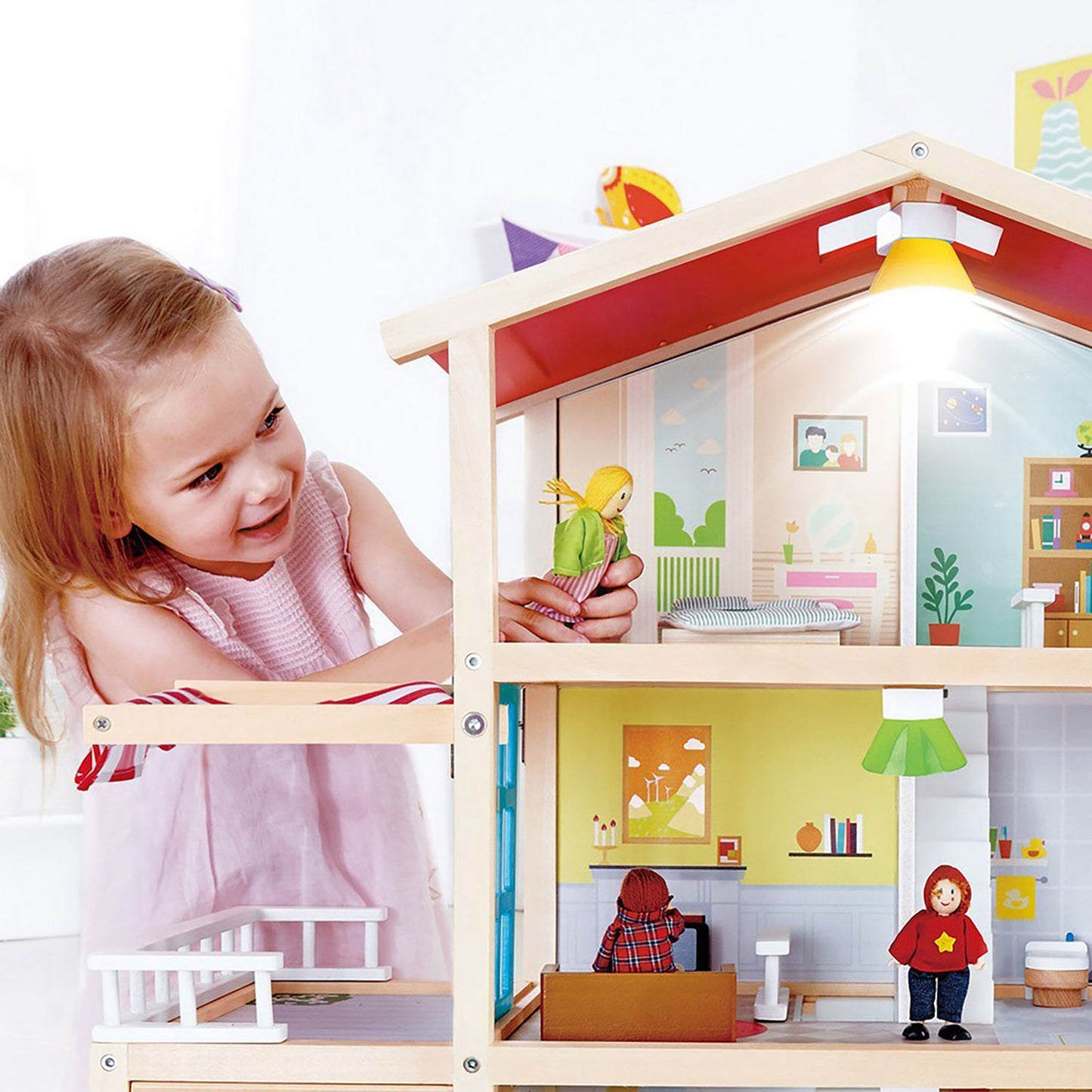 Hape - Doll Family Mansion