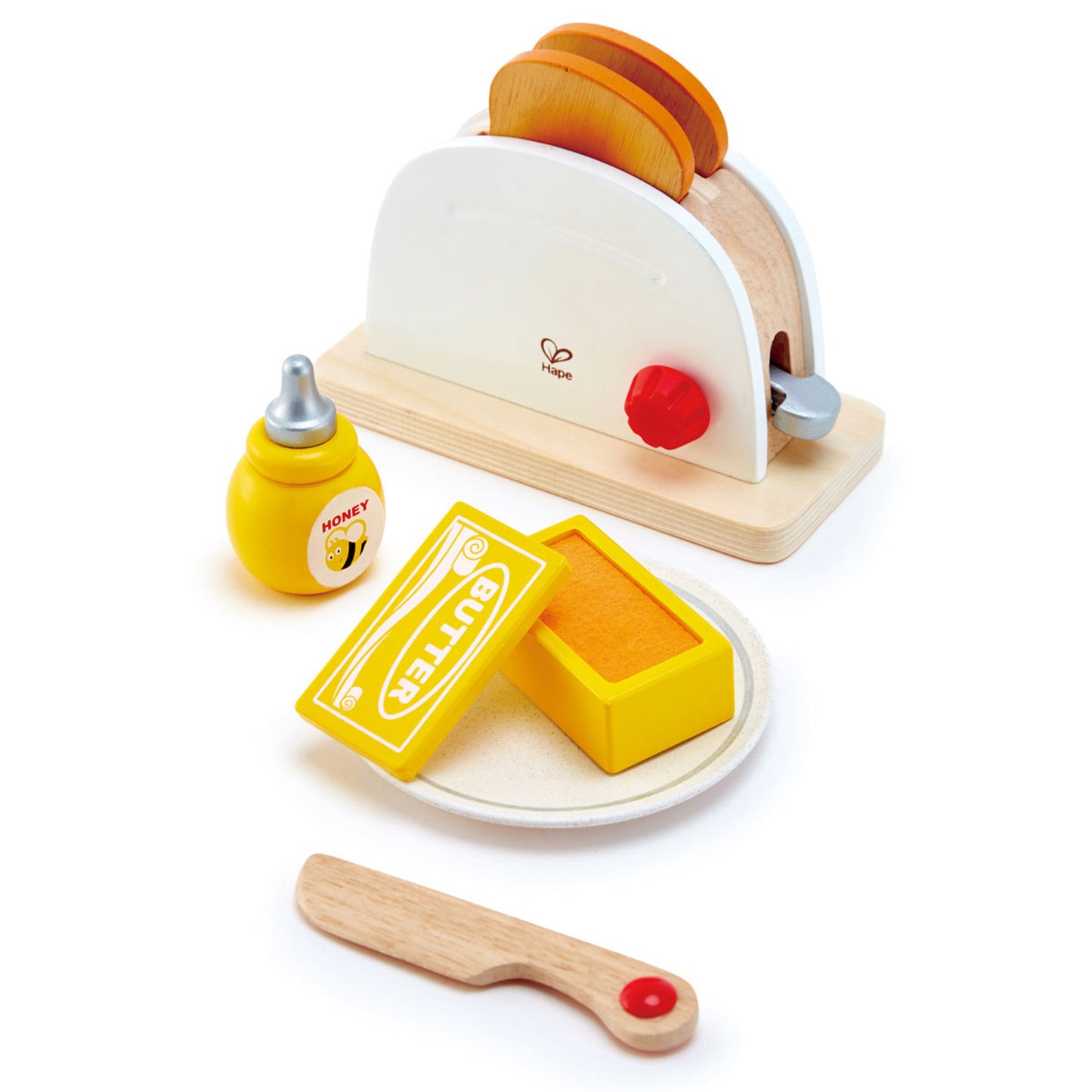 Hape - Pop Up Toaster (White)