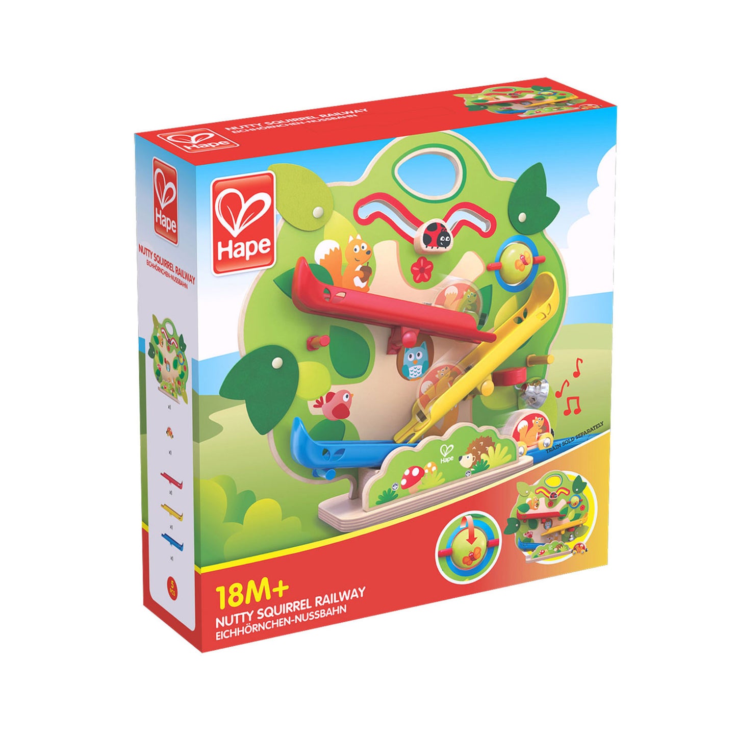Hape - Nutty Squirrel Railway