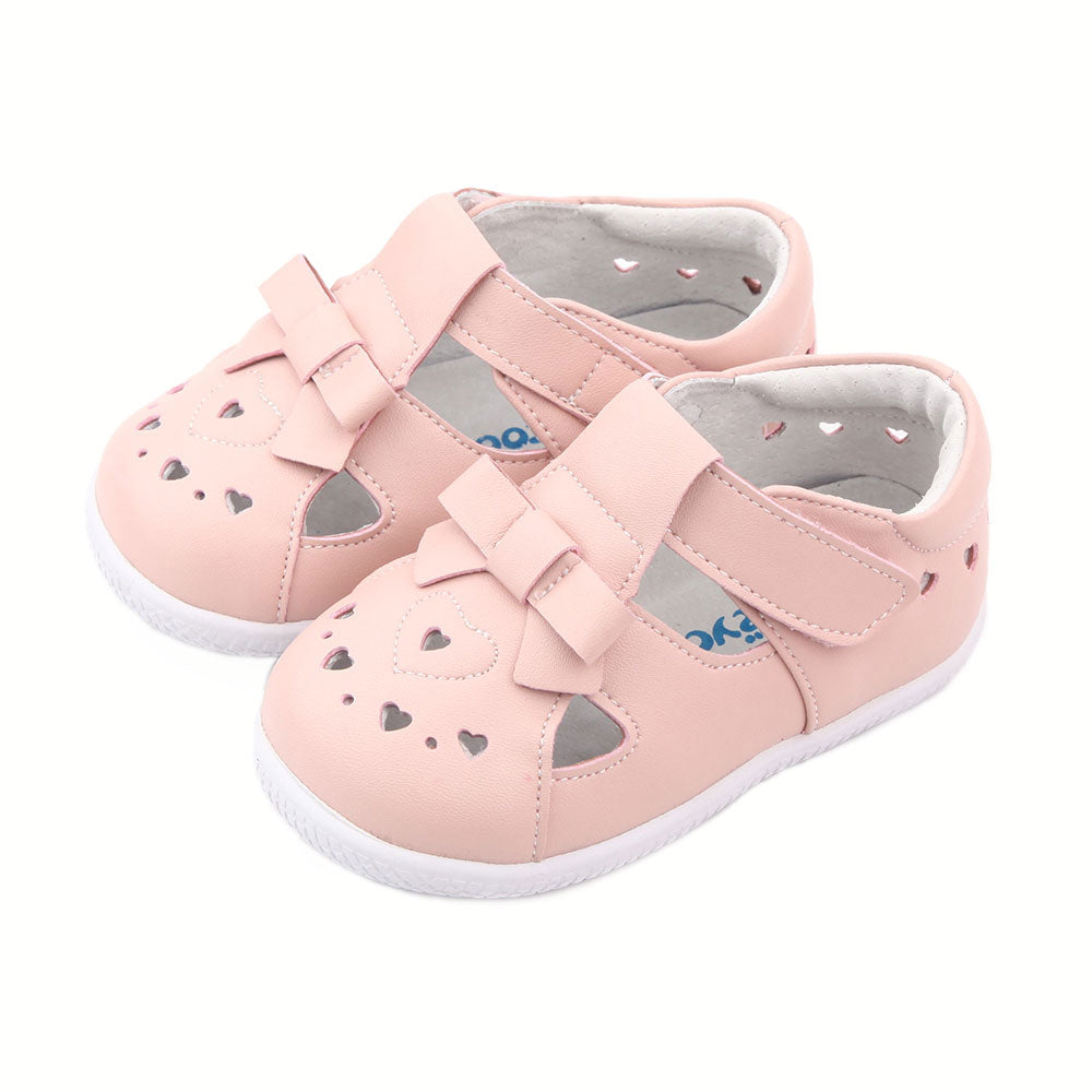 Freycoo - Pink Nora Flexi-soles Toddler Shoes
