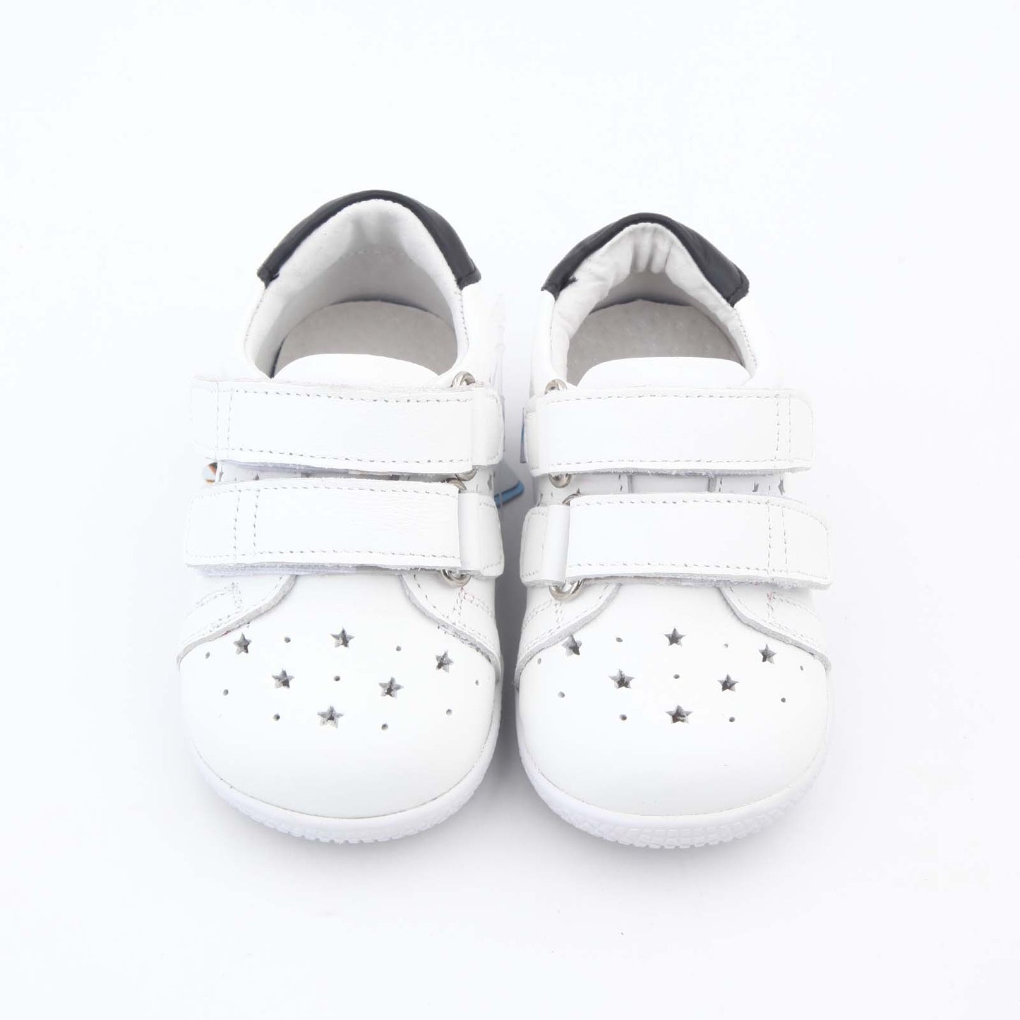 Freycoo - White Felix Flexi-Sole Toddler Shoes
