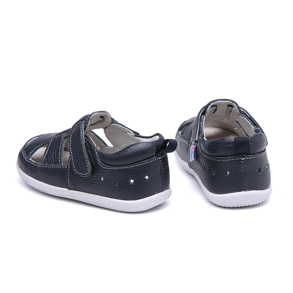Freycoo - Navy Jules Flexi-sole Toddler Shoes