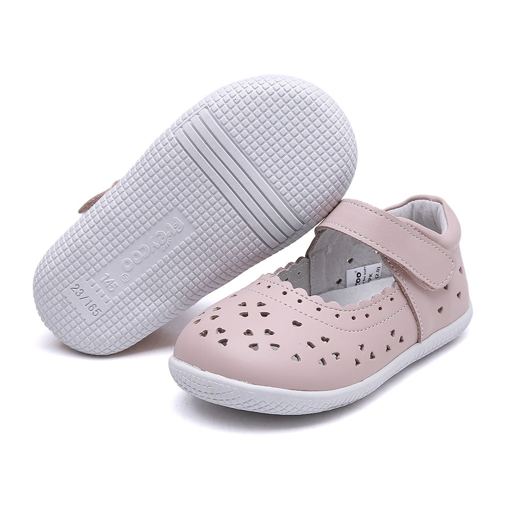 Freycoo - Pink Zelene Flexi-sole Toddler Shoes