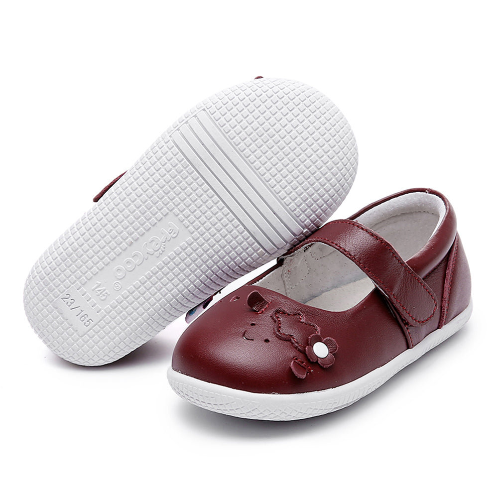 Freycoo - Red Jacynthia Flexi-Sole Toddler Shoes