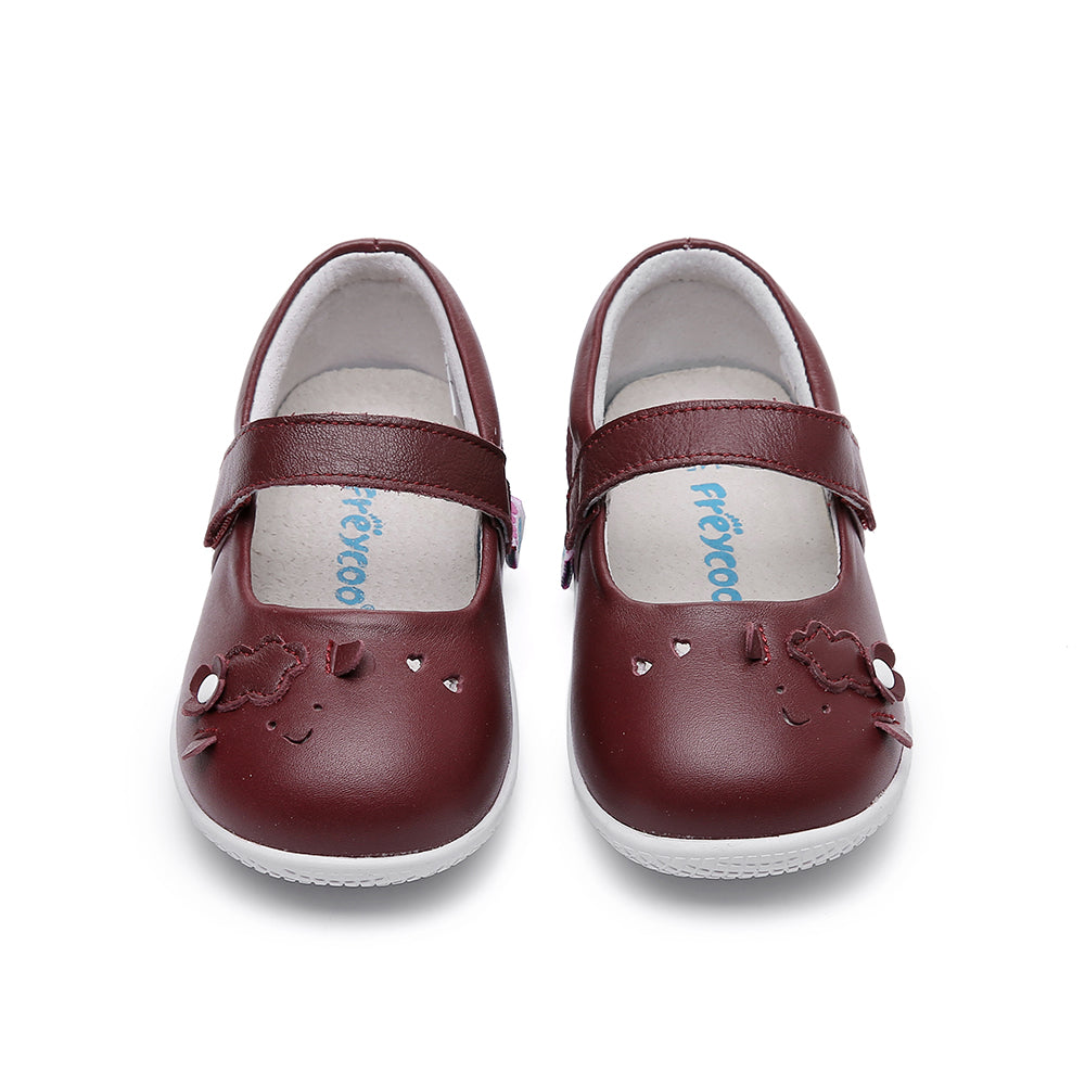 Freycoo - Red Jacynthia Flexi-Sole Toddler Shoes