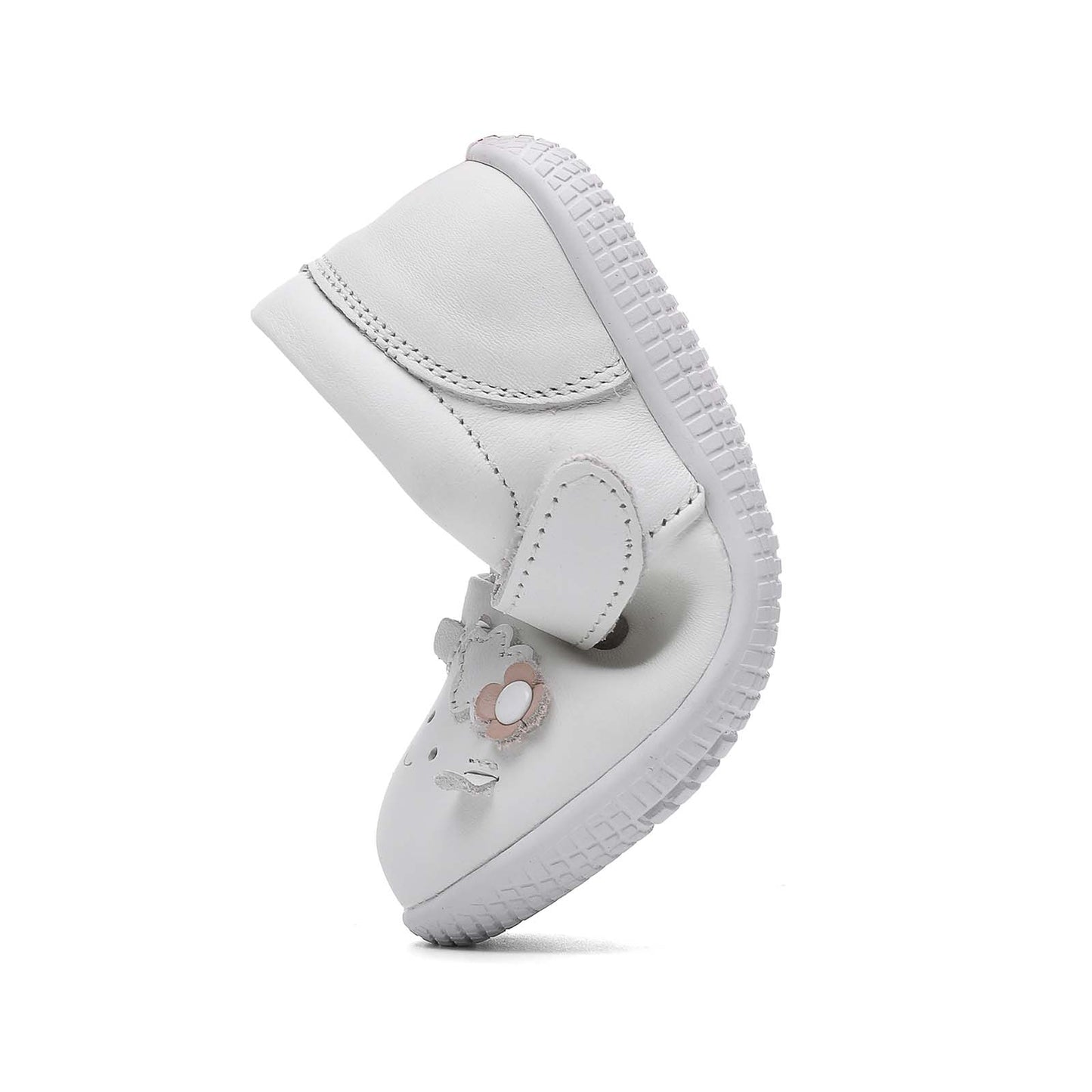 Freycoo - White Jacynthia Flexi-Sole Toddler Shoes