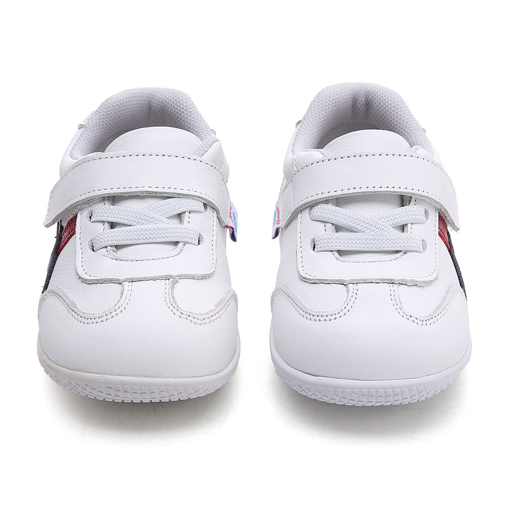 Freycoo - White Melvyn Flexi-sole Toddler Shoes