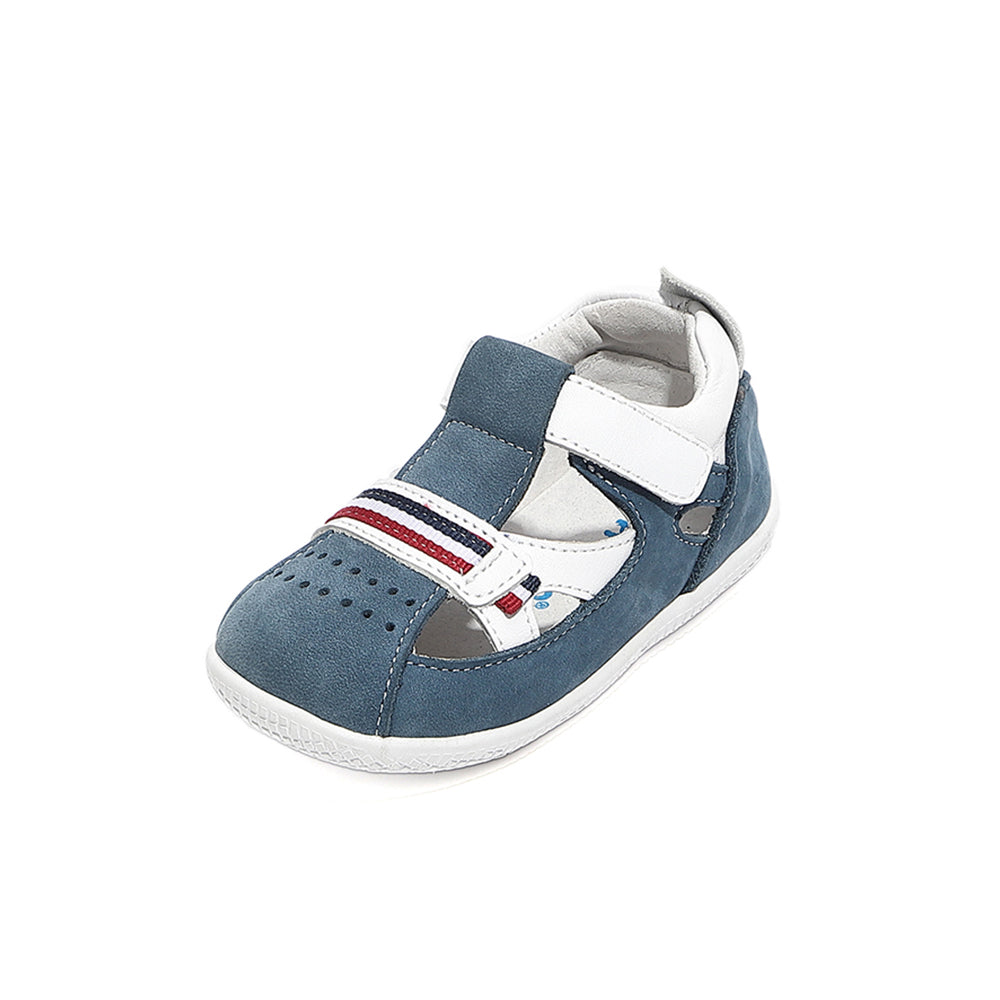 Freycoo - Navy Nathan Flexi-Sole Toddler Shoes