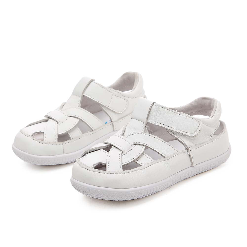 Freycoo - White Kimberly Flexi-Sole Toddler Shoes