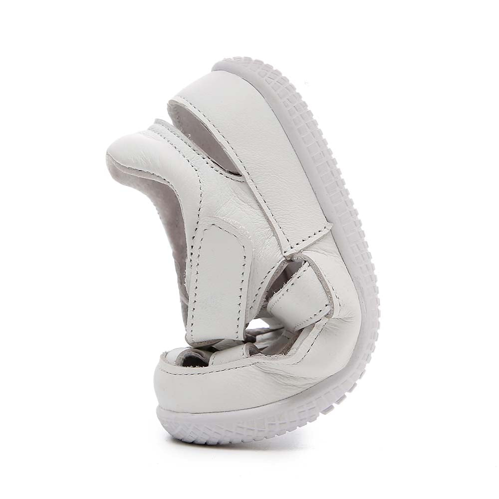 Freycoo - White Kimberly Flexi-Sole Toddler Shoes
