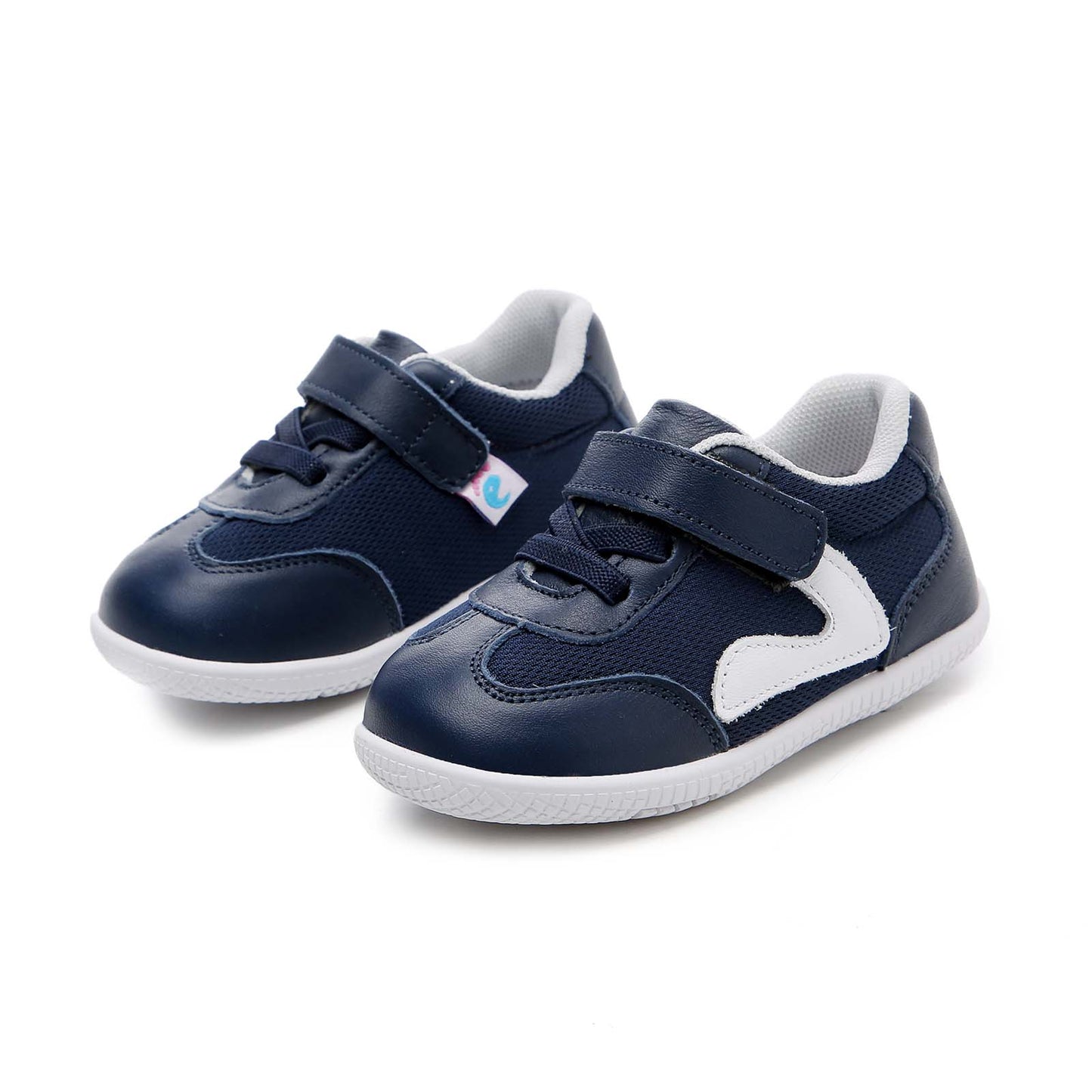 Freycoo - Navy Federick Flexi-sole Toddler Shoes