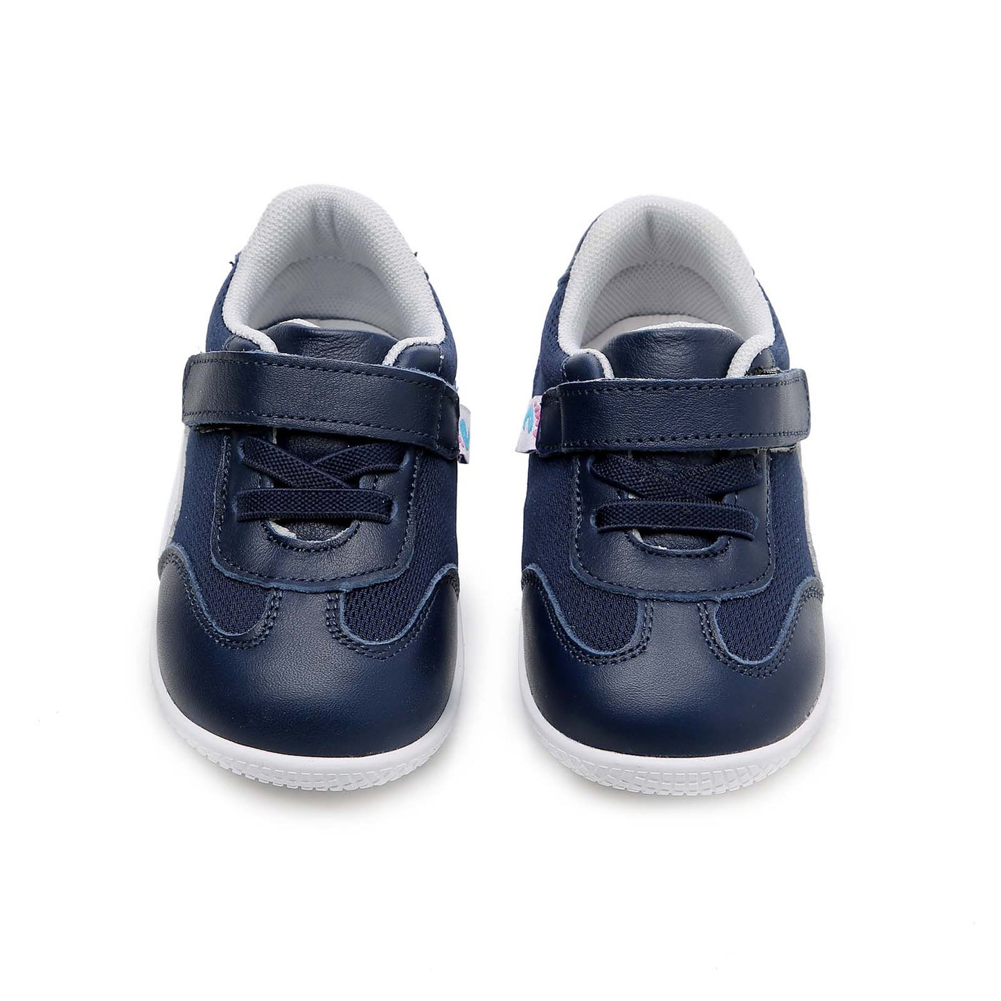 Freycoo - Navy Federick Flexi-sole Toddler Shoes