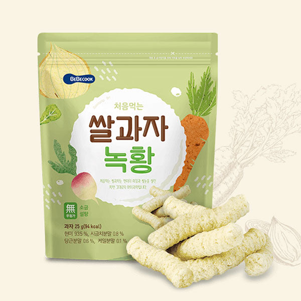 BeBecook - Wise Moms Rice Snacks (Veggie) 25g