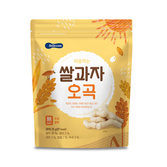 BeBecook - Wise Moms Rice Snacks (Grains) 25g